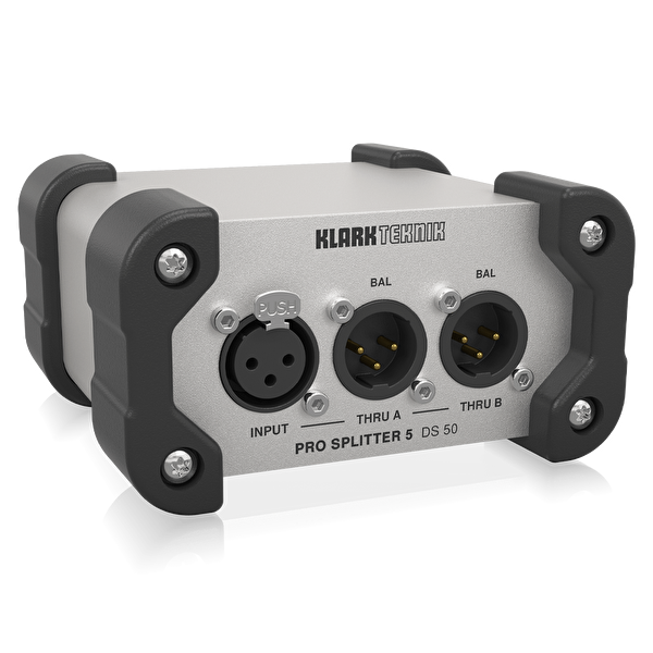 KLARK TEKNIK DS 50 Pasif 1-Giriş/5-Çıkış Sinyal Splitter (Geniş Dinamik Aralık)